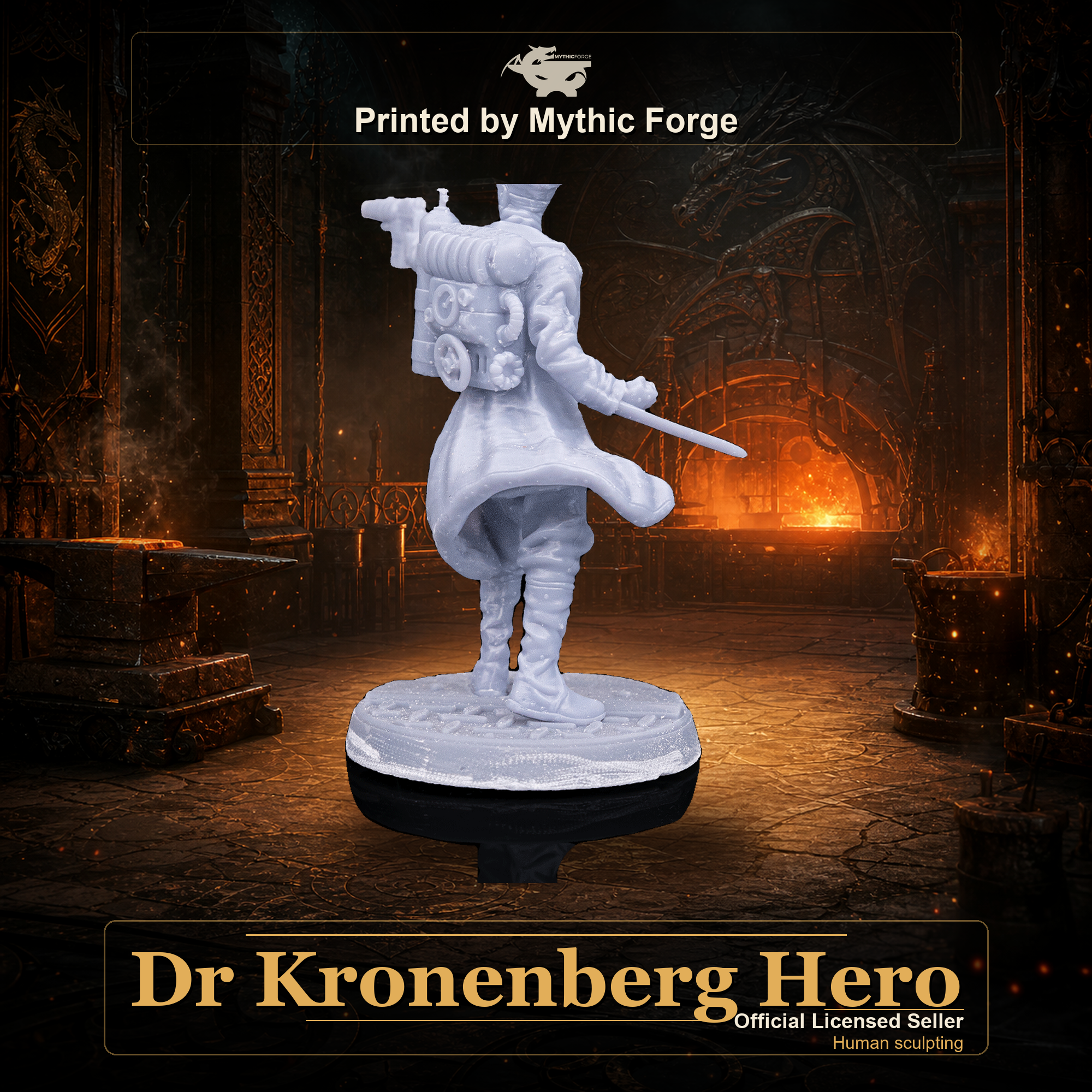Dr Kronenberg Hero printed by Mythic Forge