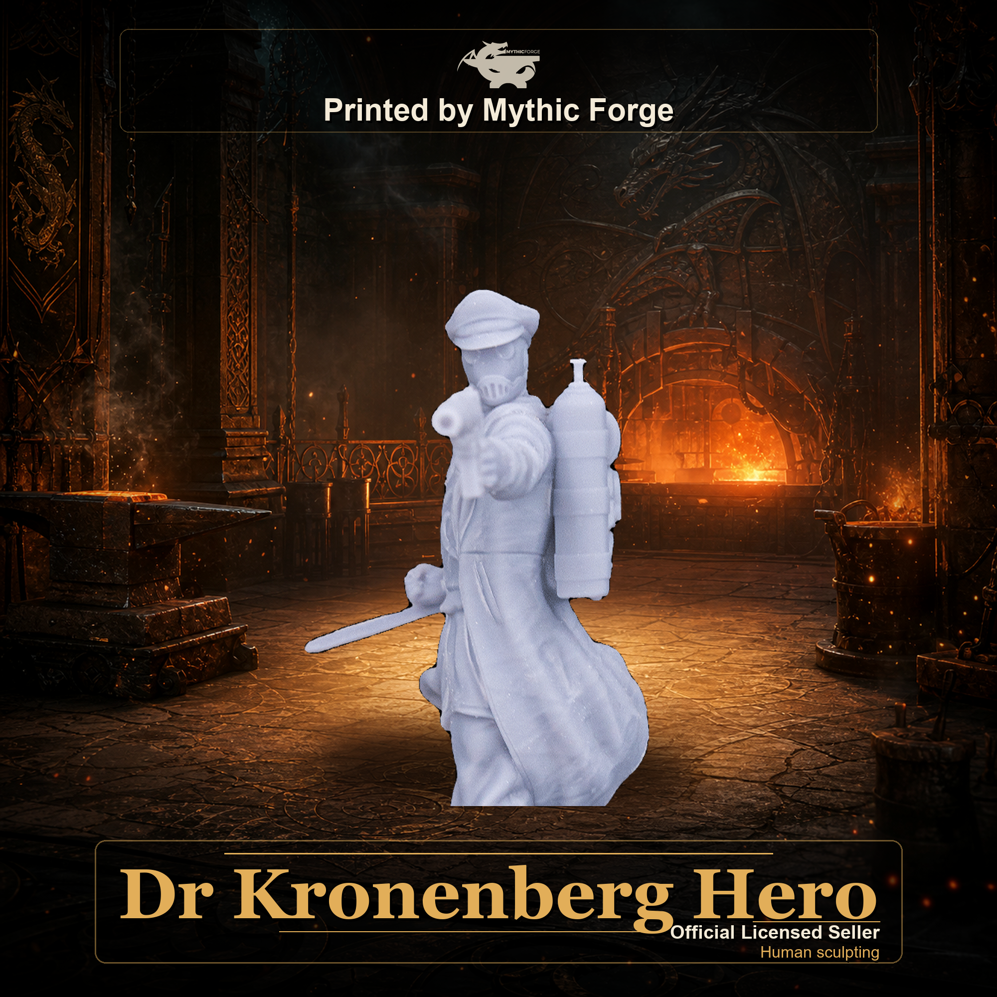 Dr Kronenberg Hero printed by Mythic Forge