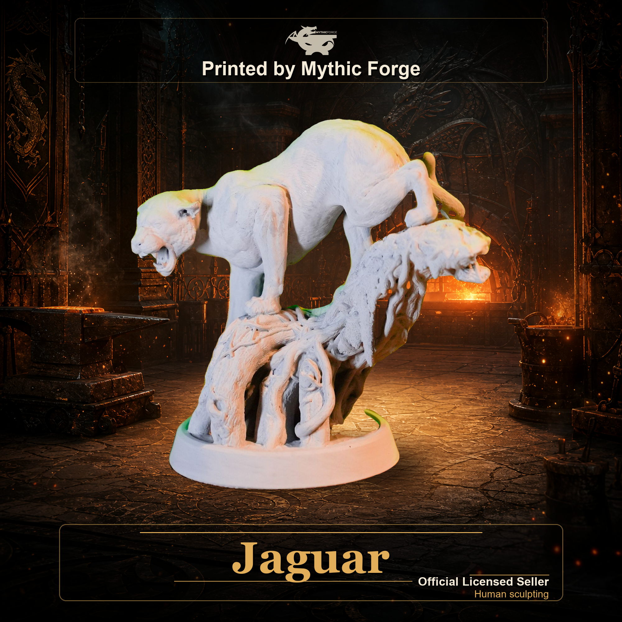 Jaguar printed by Mythic Forge