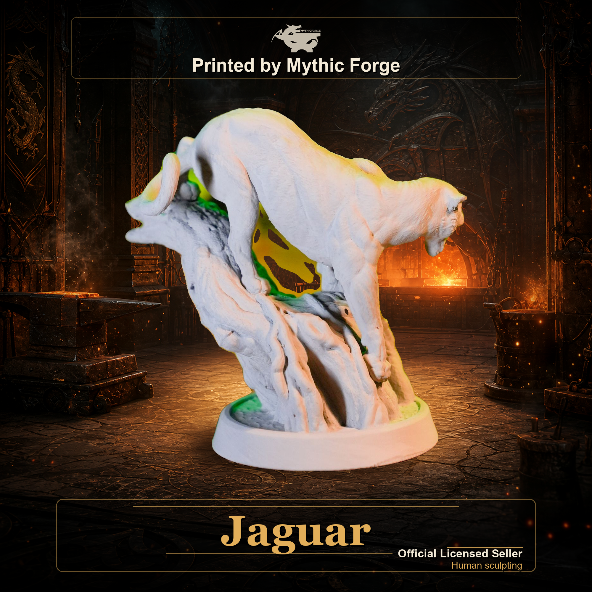 Jaguar printed by Mythic Forge
