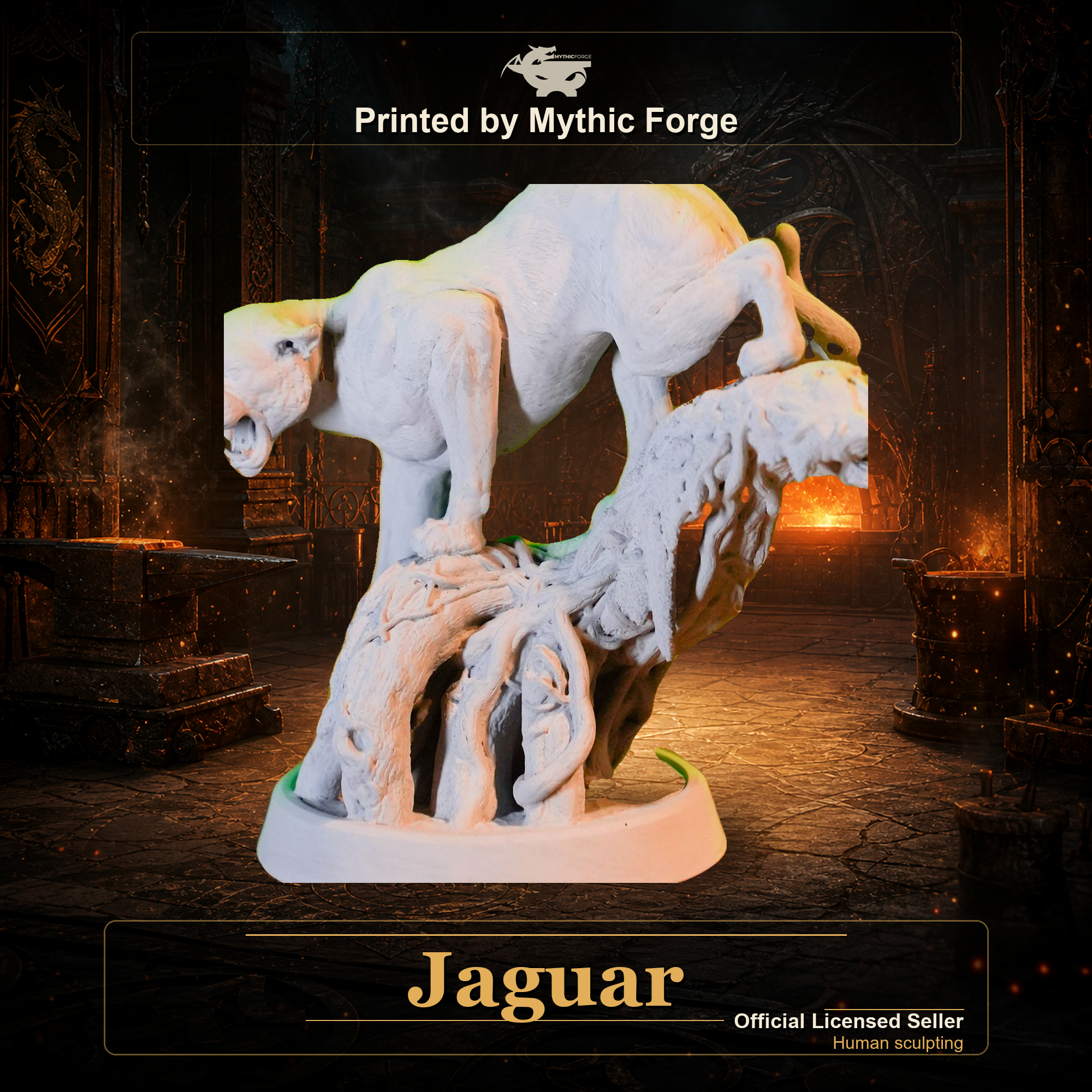Jaguar printed by Mythic Forge