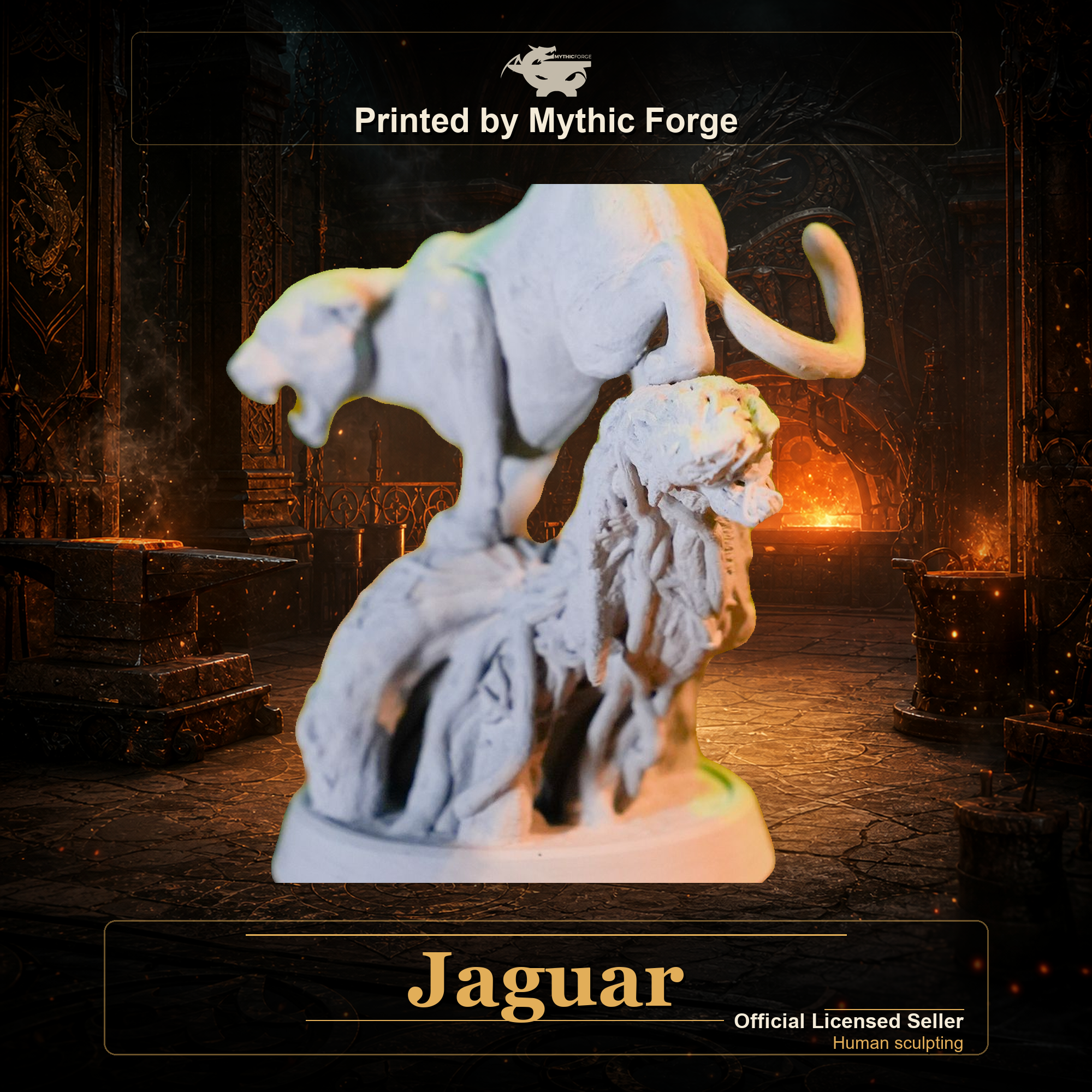 Jaguar printed by Mythic Forge