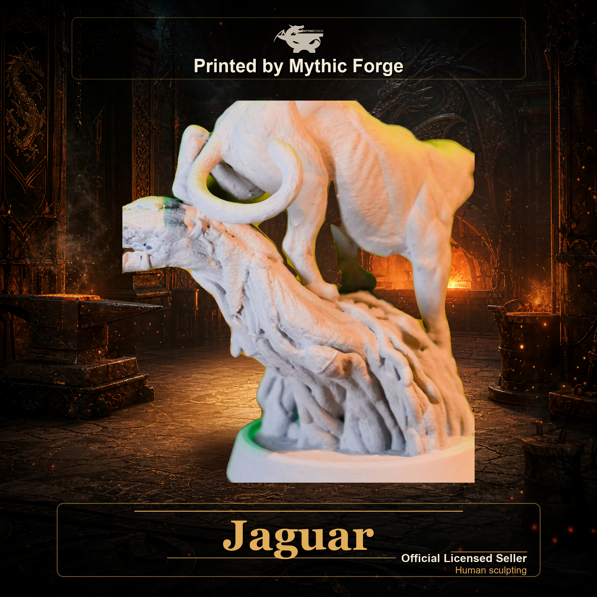 Jaguar printed by Mythic Forge