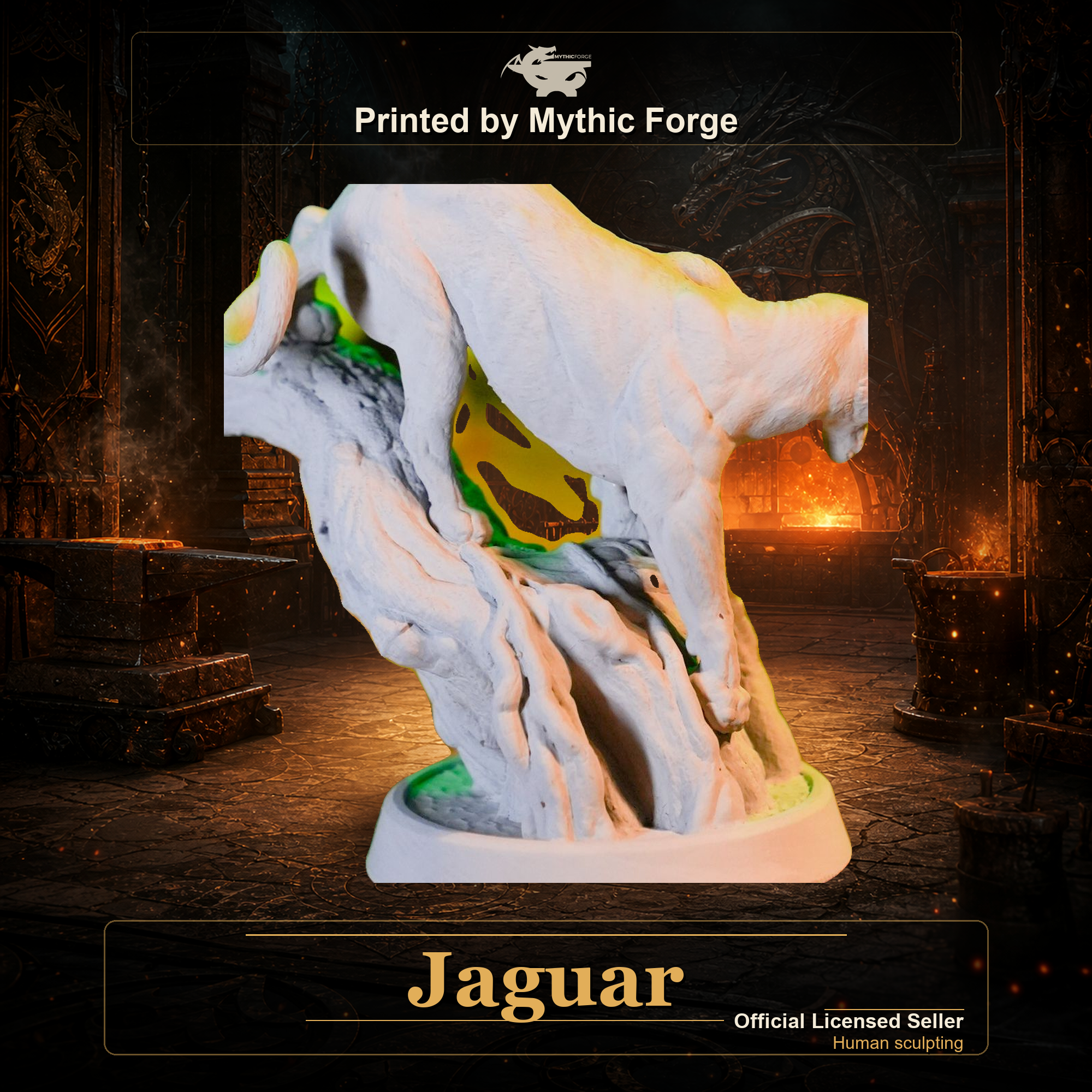 Jaguar printed by Mythic Forge