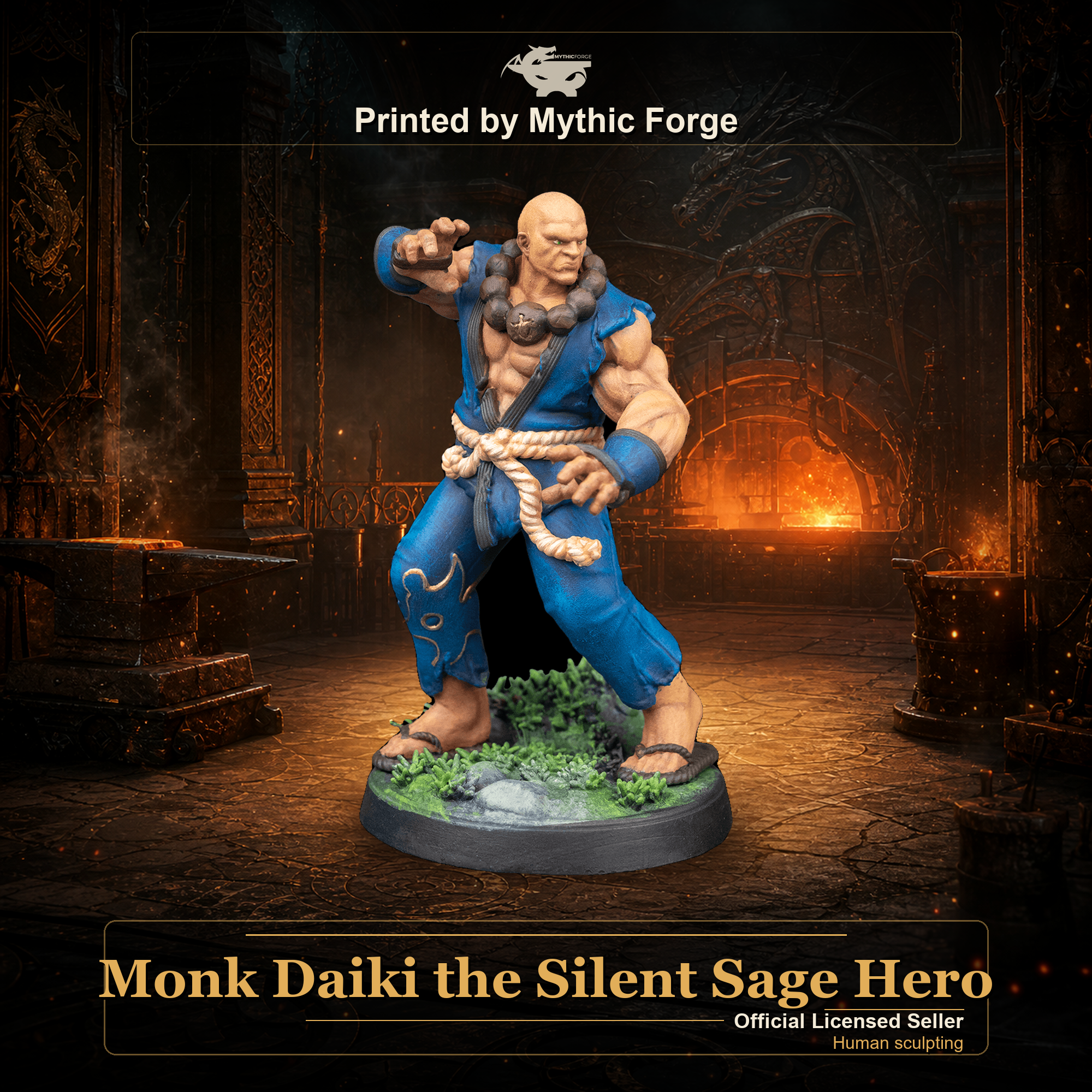 Monk Daiki the Silent Sage Hero