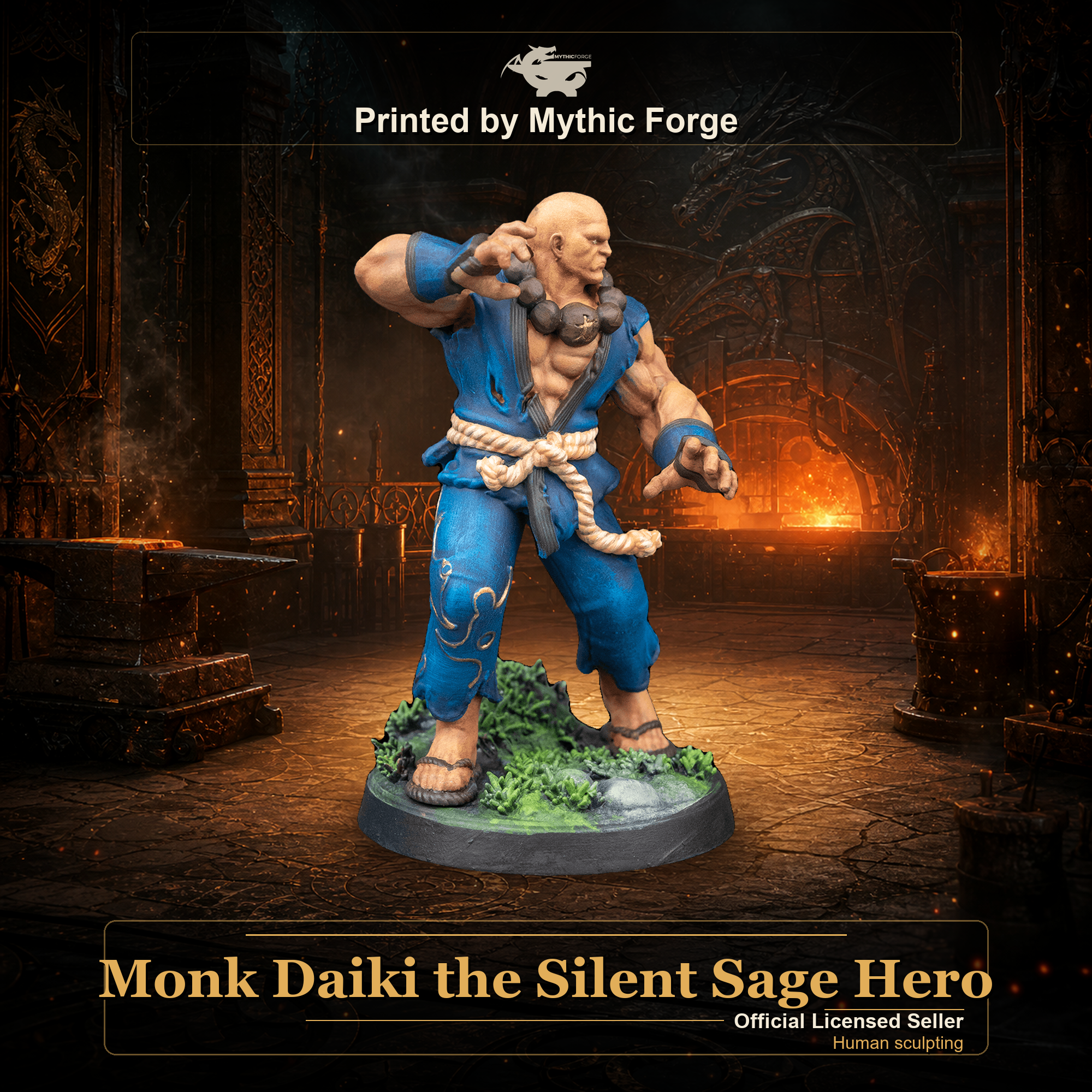 Monk Daiki the Silent Sage Hero