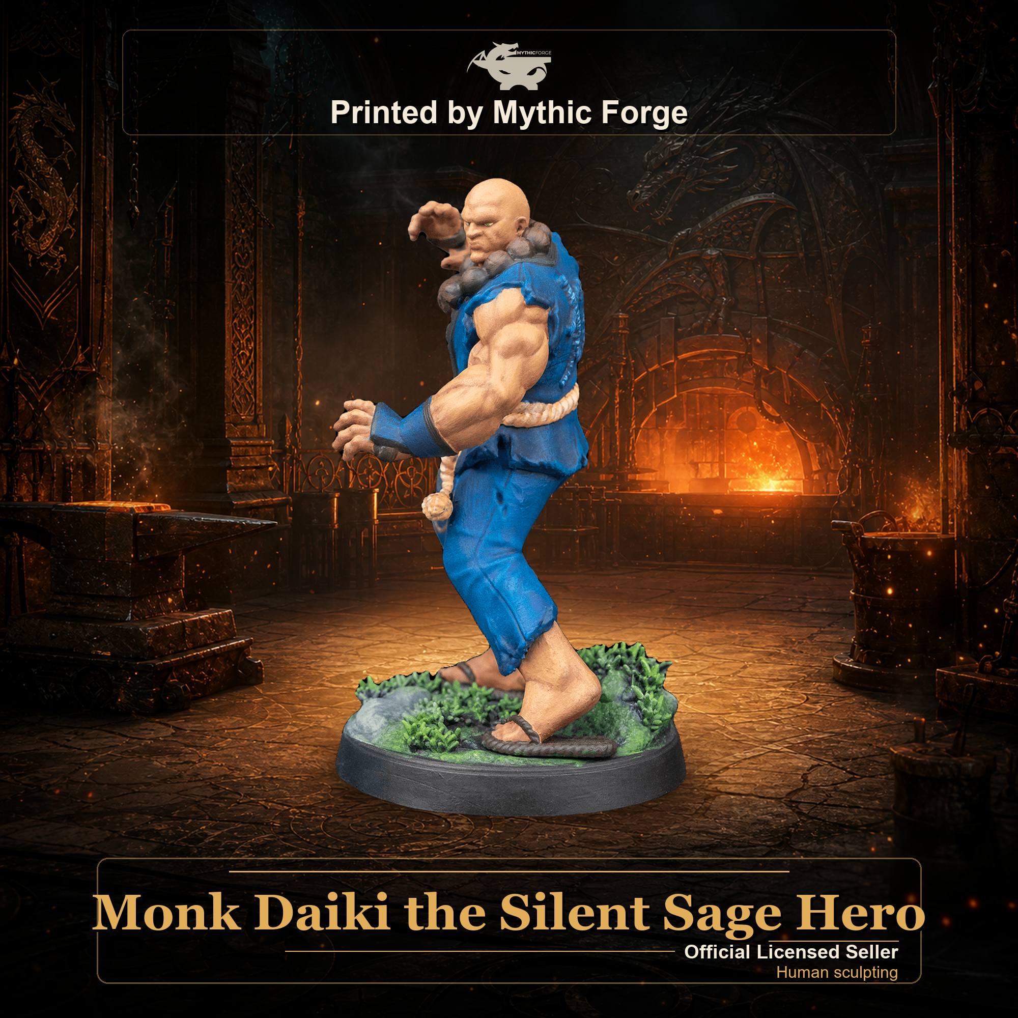 Monk Daiki the Silent Sage Hero