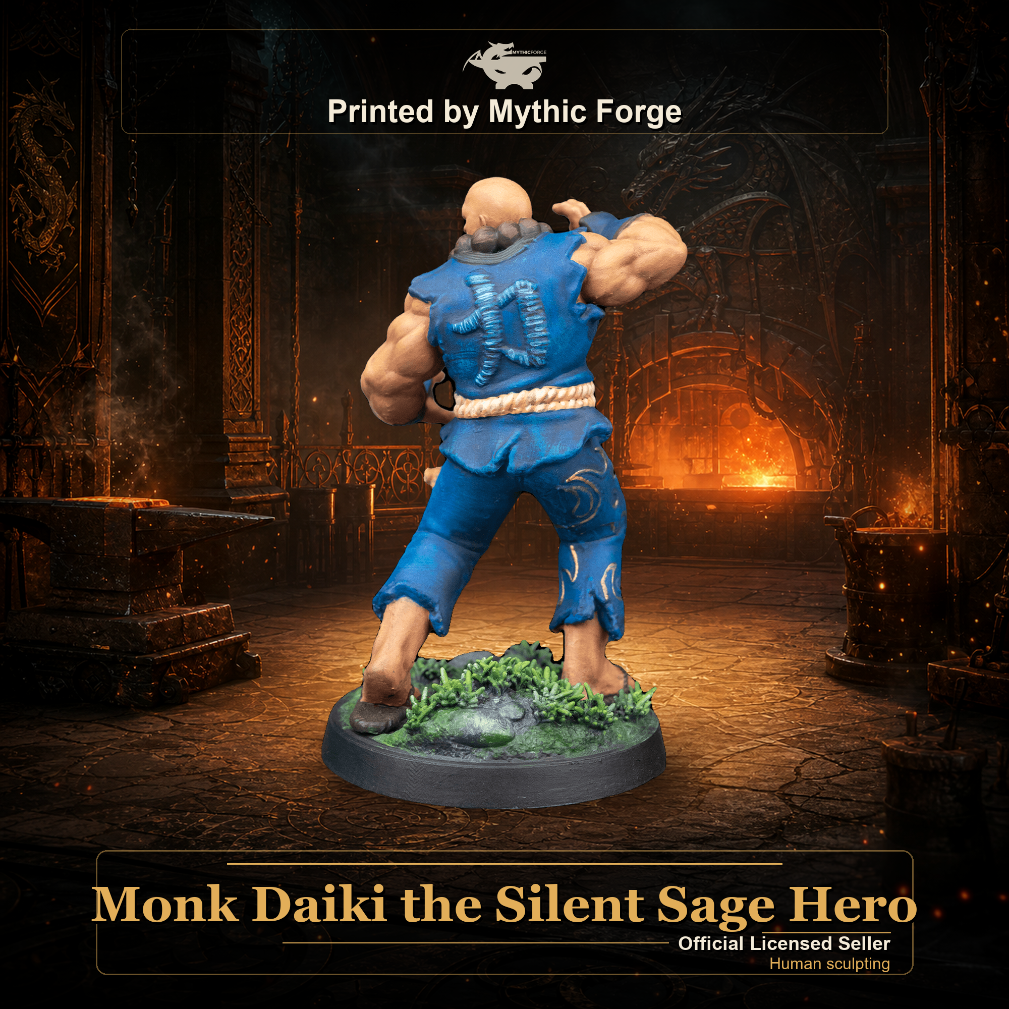 Monk Daiki the Silent Sage Hero