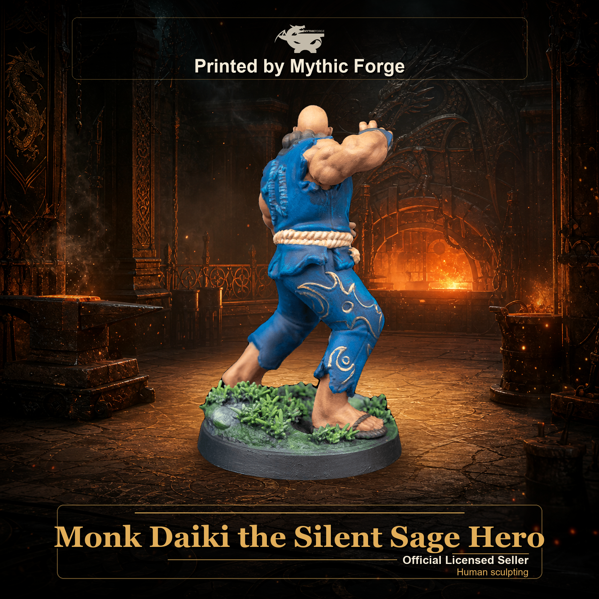 Monk Daiki the Silent Sage Hero