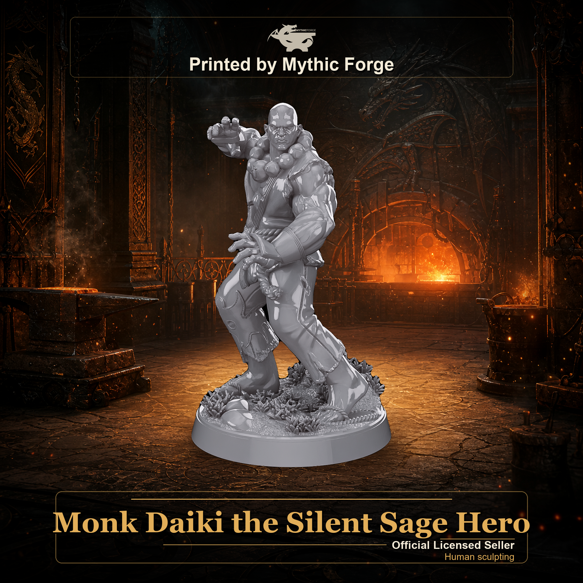 Monk Daiki the Silent Sage Hero