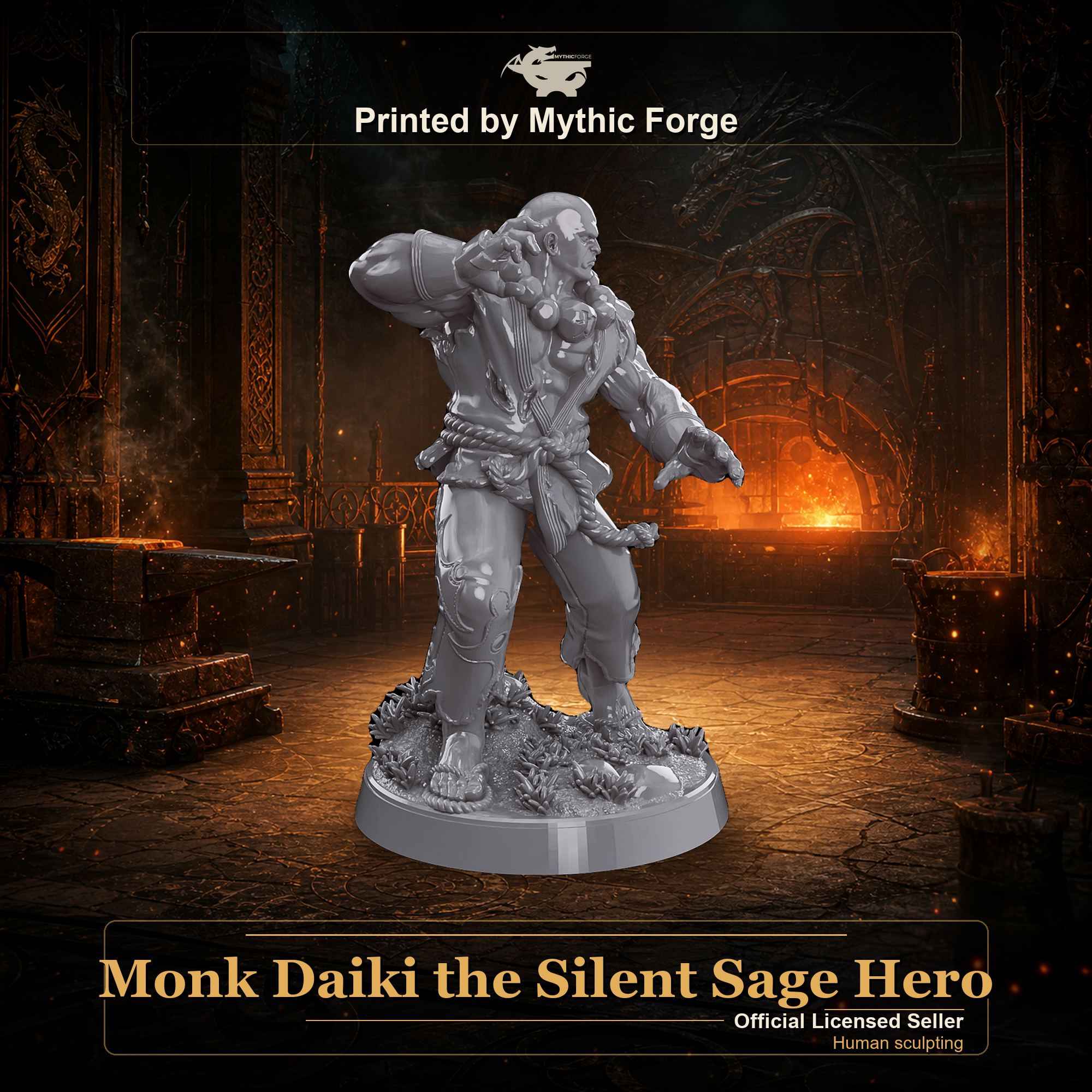 Monk Daiki the Silent Sage Hero