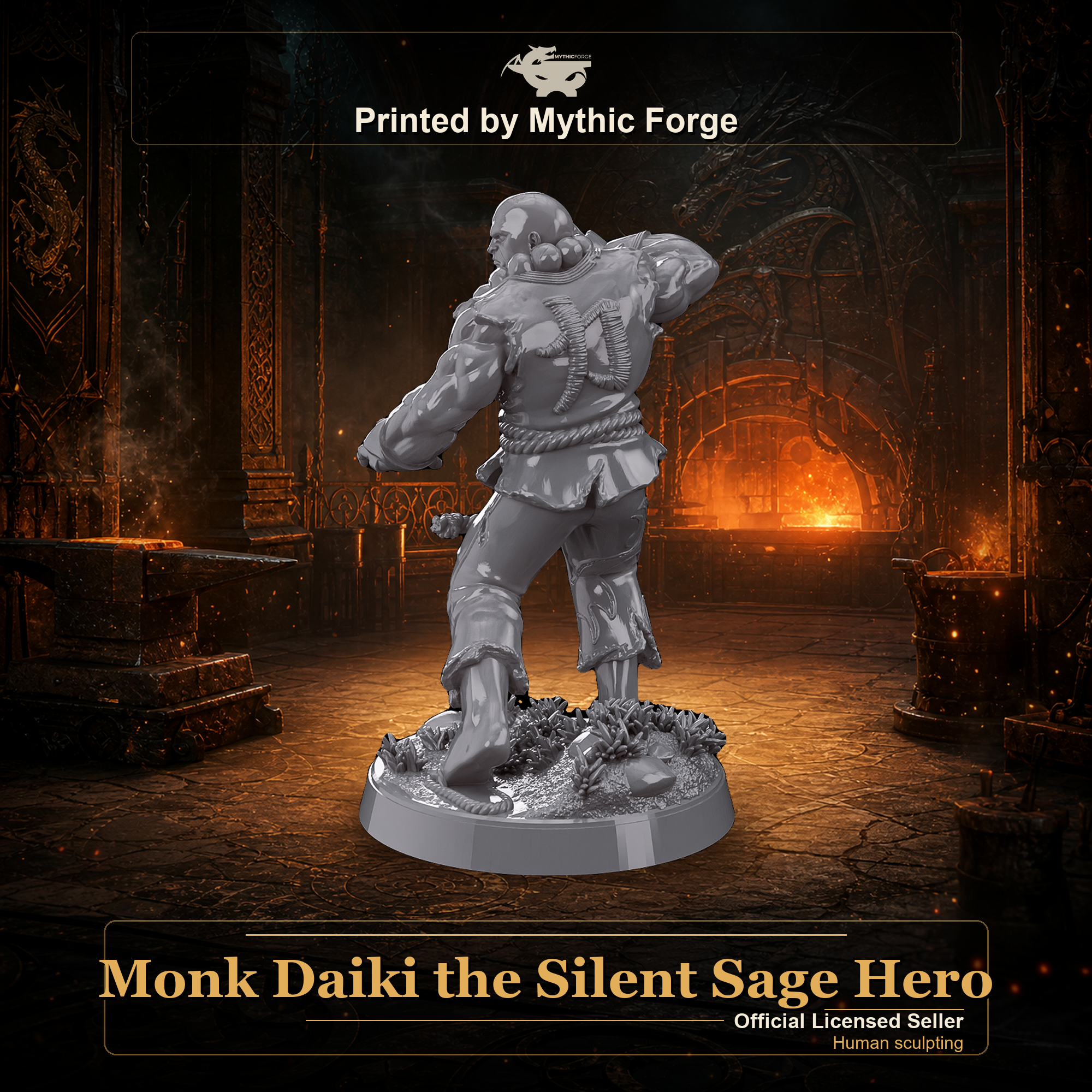 Monk Daiki the Silent Sage Hero