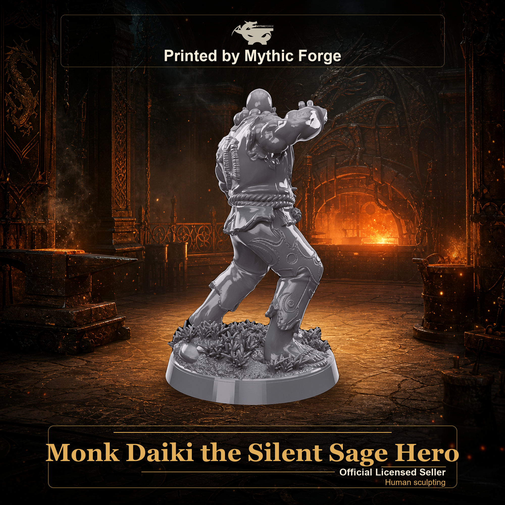Monk Daiki the Silent Sage Hero
