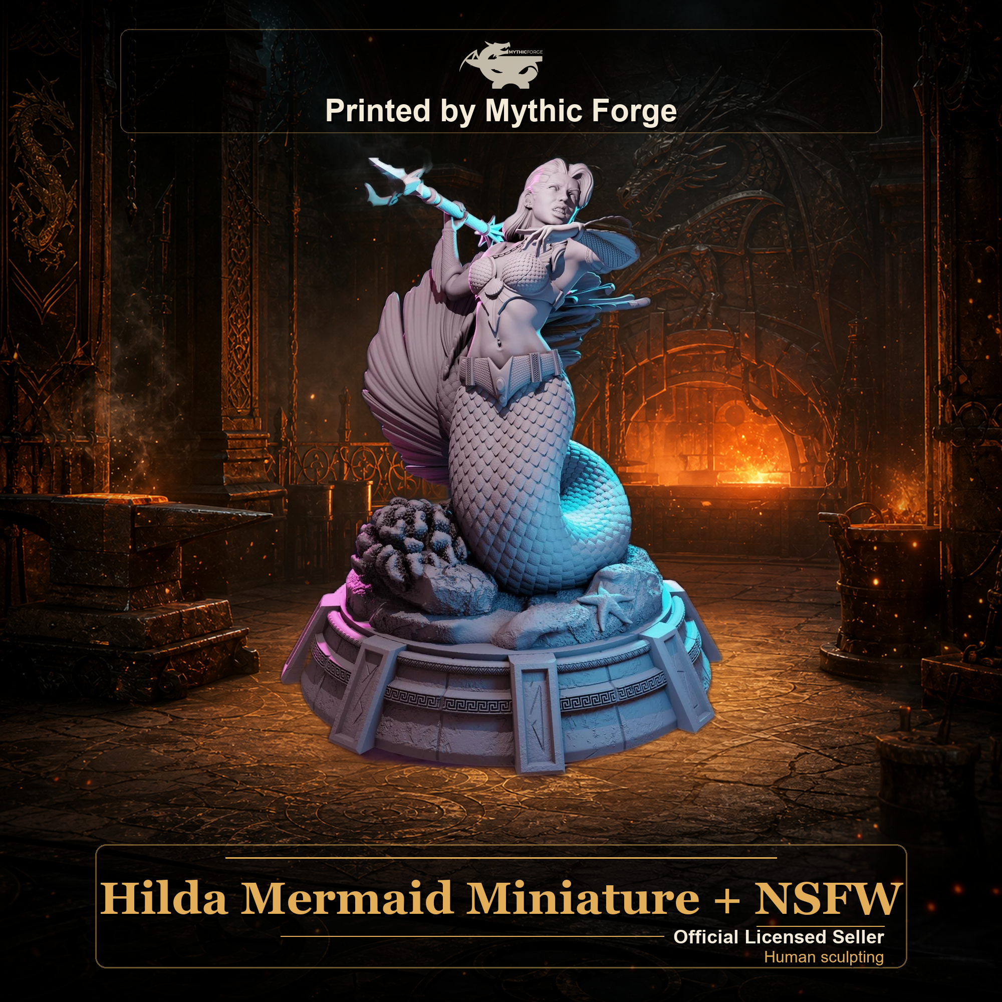 Hilda Mermaid Miniature + NSFW