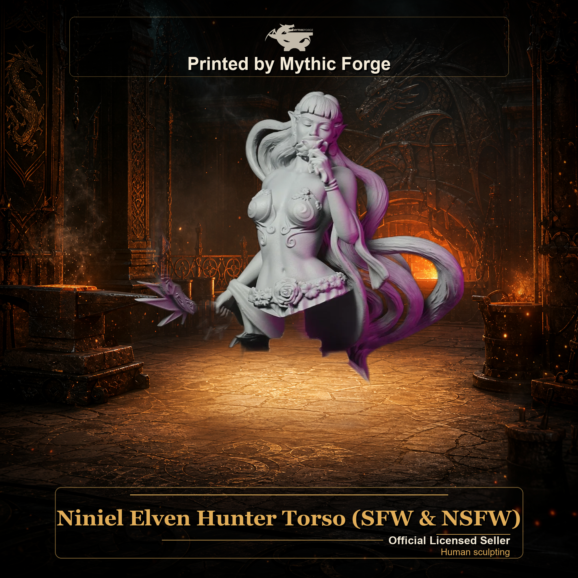 Niniel Elven Hunter Torso (SFW & NSFW)