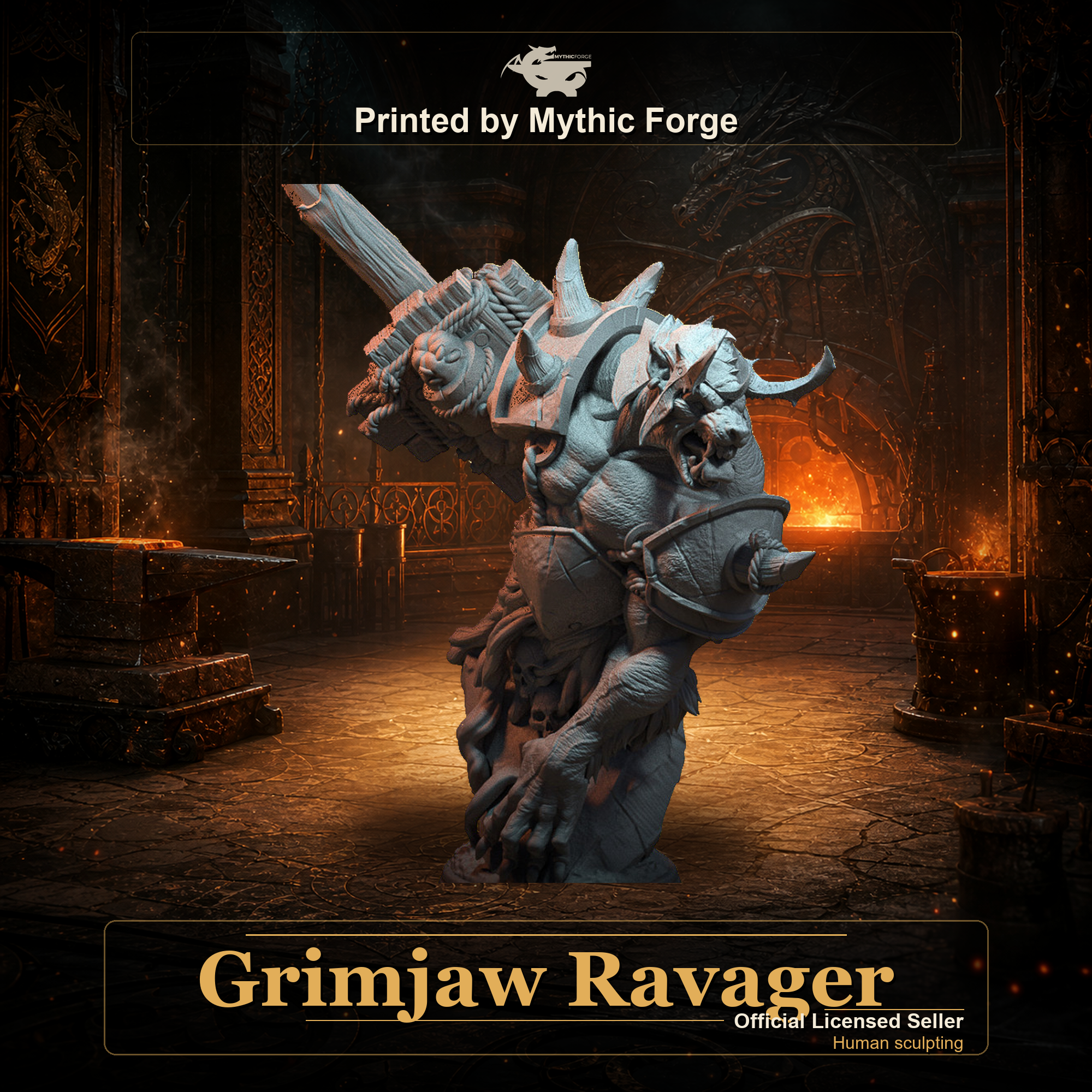 Grimjaw Ravager (Bust)