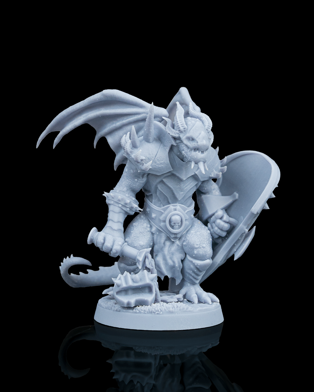 Drakin Brute printed by Mythic Forge