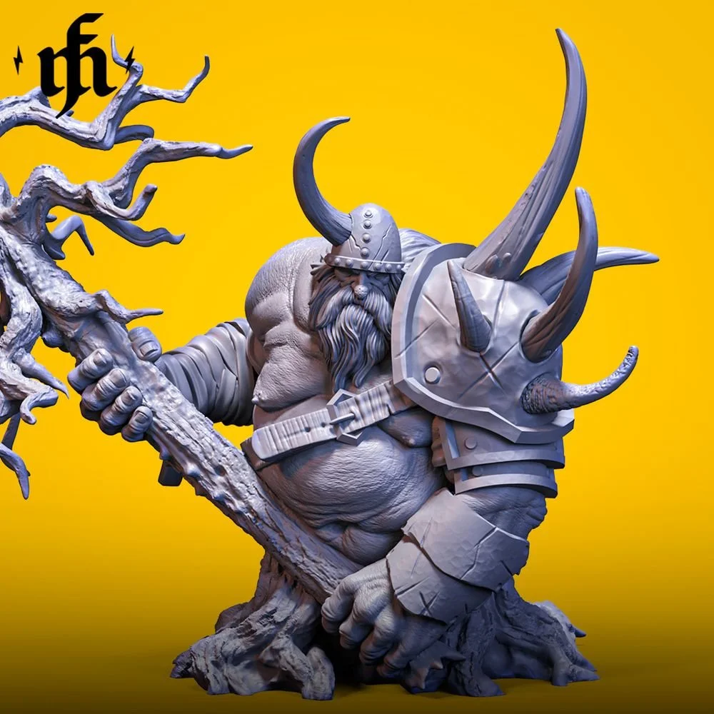 Klaus - Bust printed by Mythic Forge