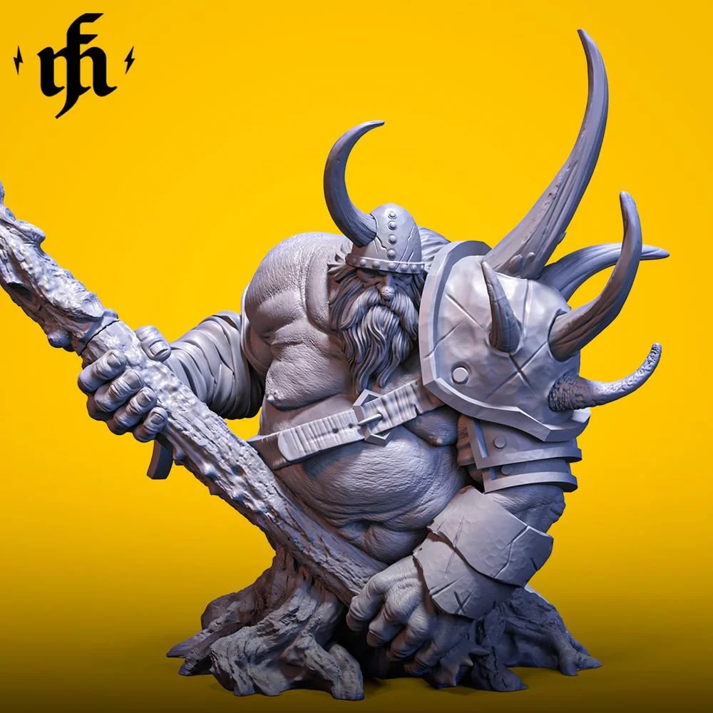 Klaus - Bust printed by Mythic Forge