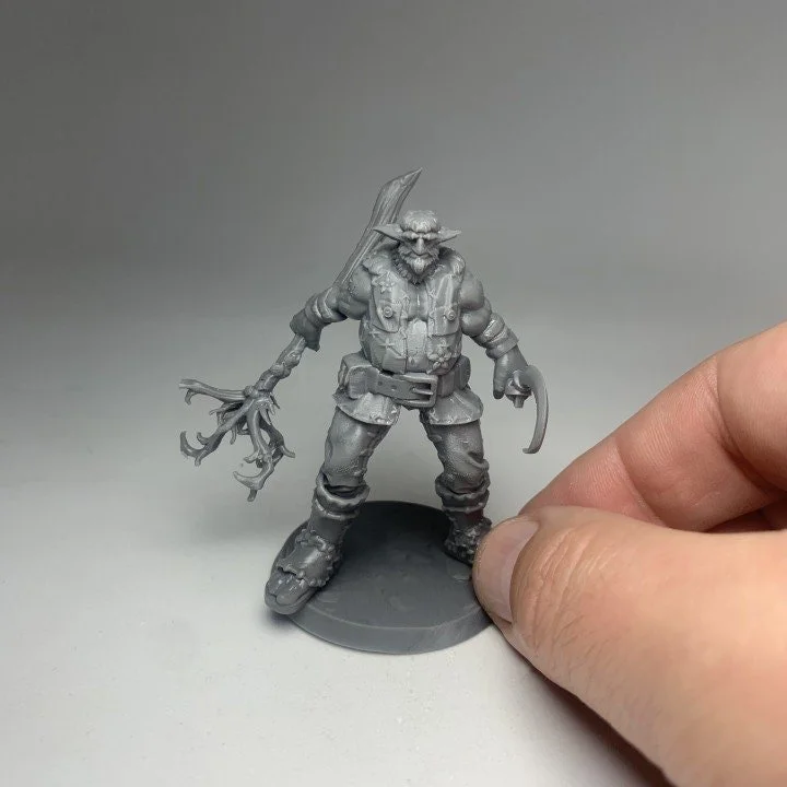 Modular RPG - Swapmini Firbolg - Brondal - Bundle modular miniature printed by Mythic Forge