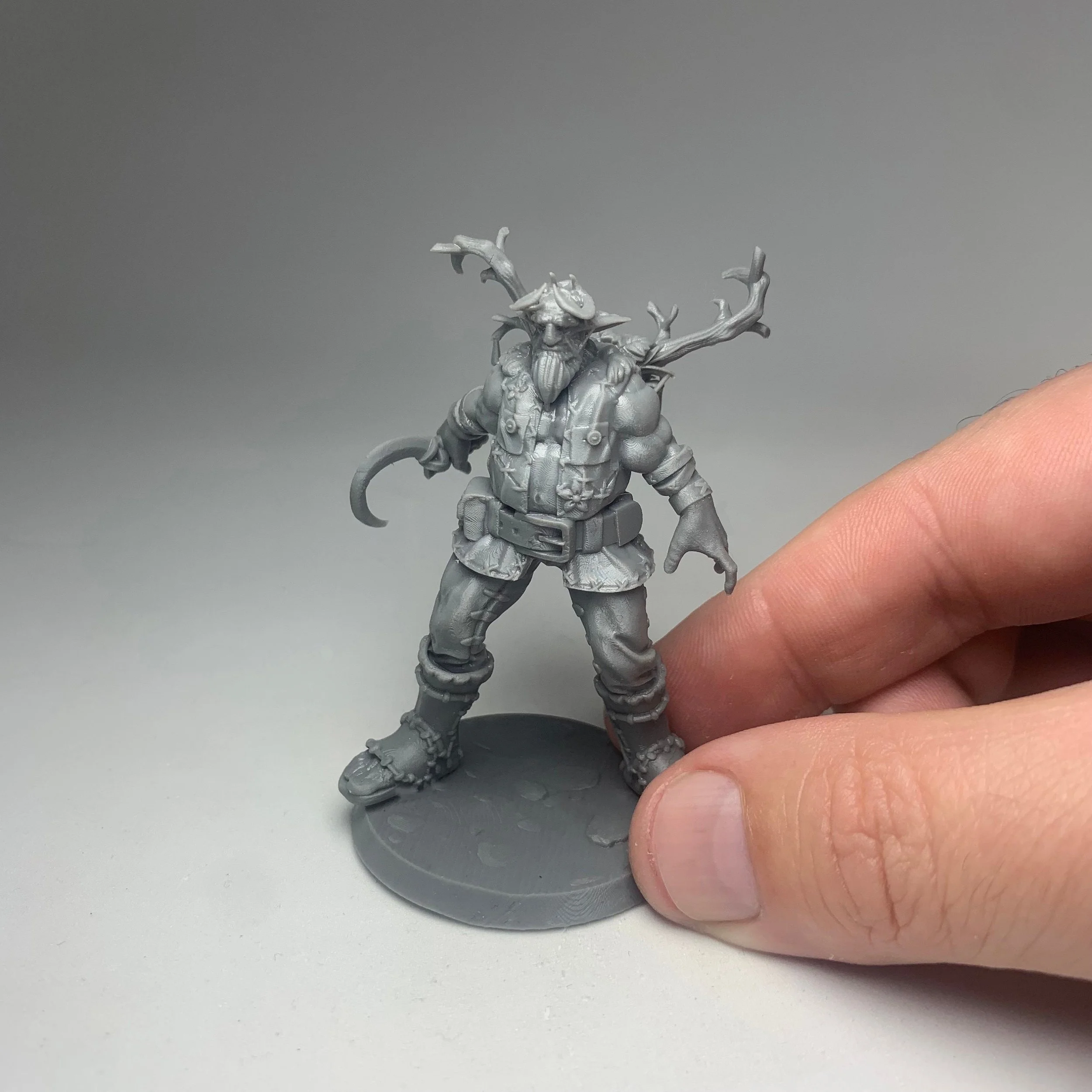 Modular RPG - Swapmini Firbolg - Brondal - Bundle modular miniature printed by Mythic Forge