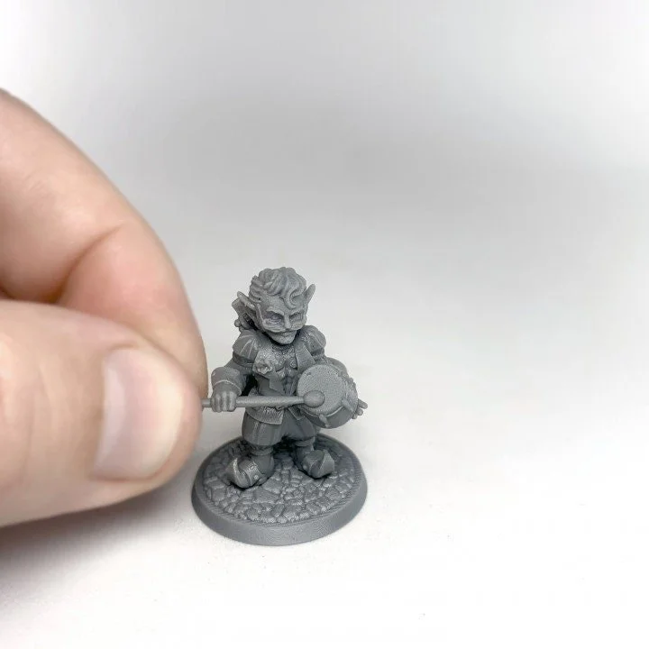 Modular RPG - Swapmini Gnome Bard - Salyur Sparklekind - Bundle modular miniature printed by Mythic Forge