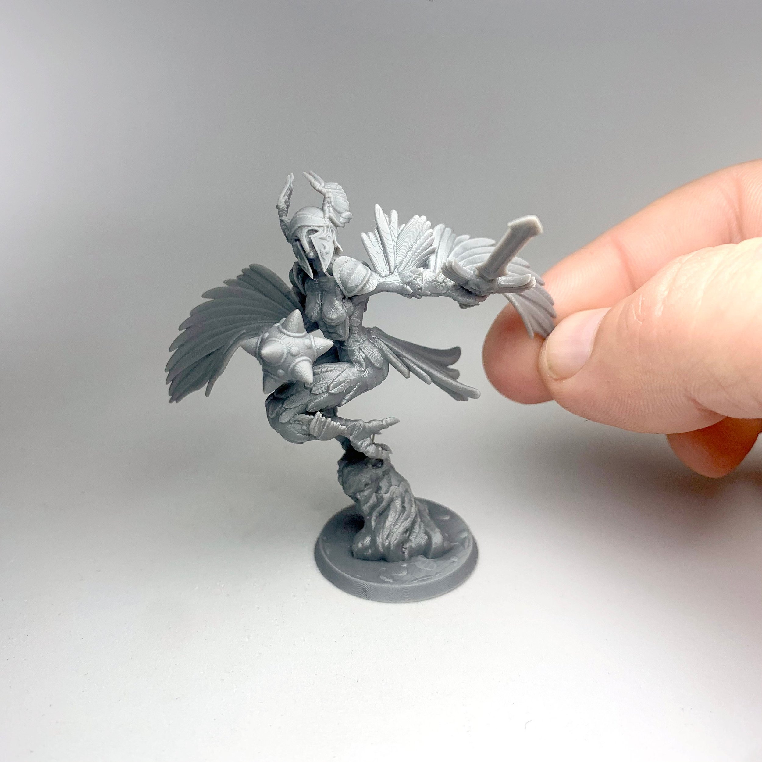 Modular RPG - Swapmini Harpy - Lyvielle - Bundle modular miniature printed by Mythic Forge