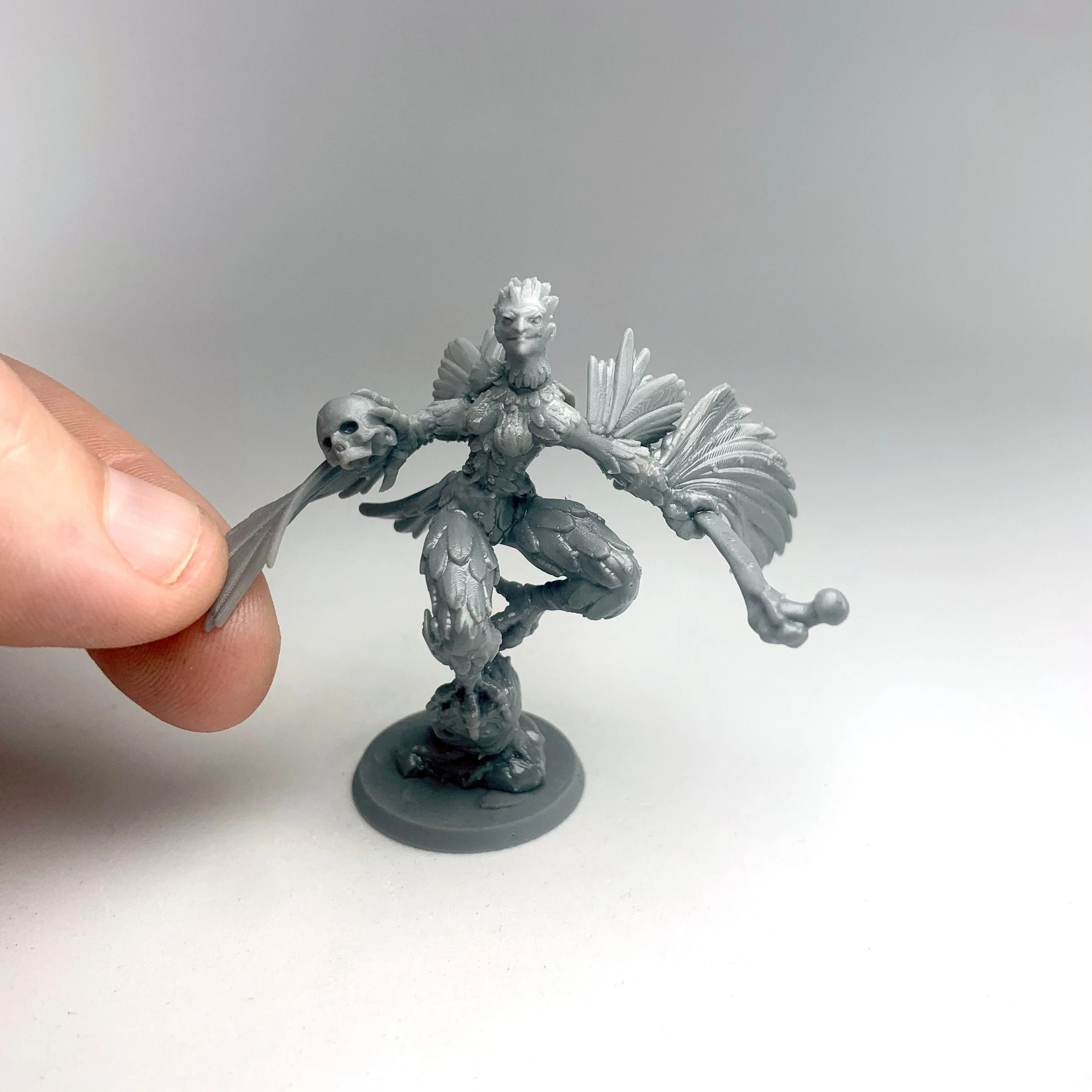 Modular RPG - Swapmini Harpy - Lyvielle - Bundle modular miniature printed by Mythic Forge