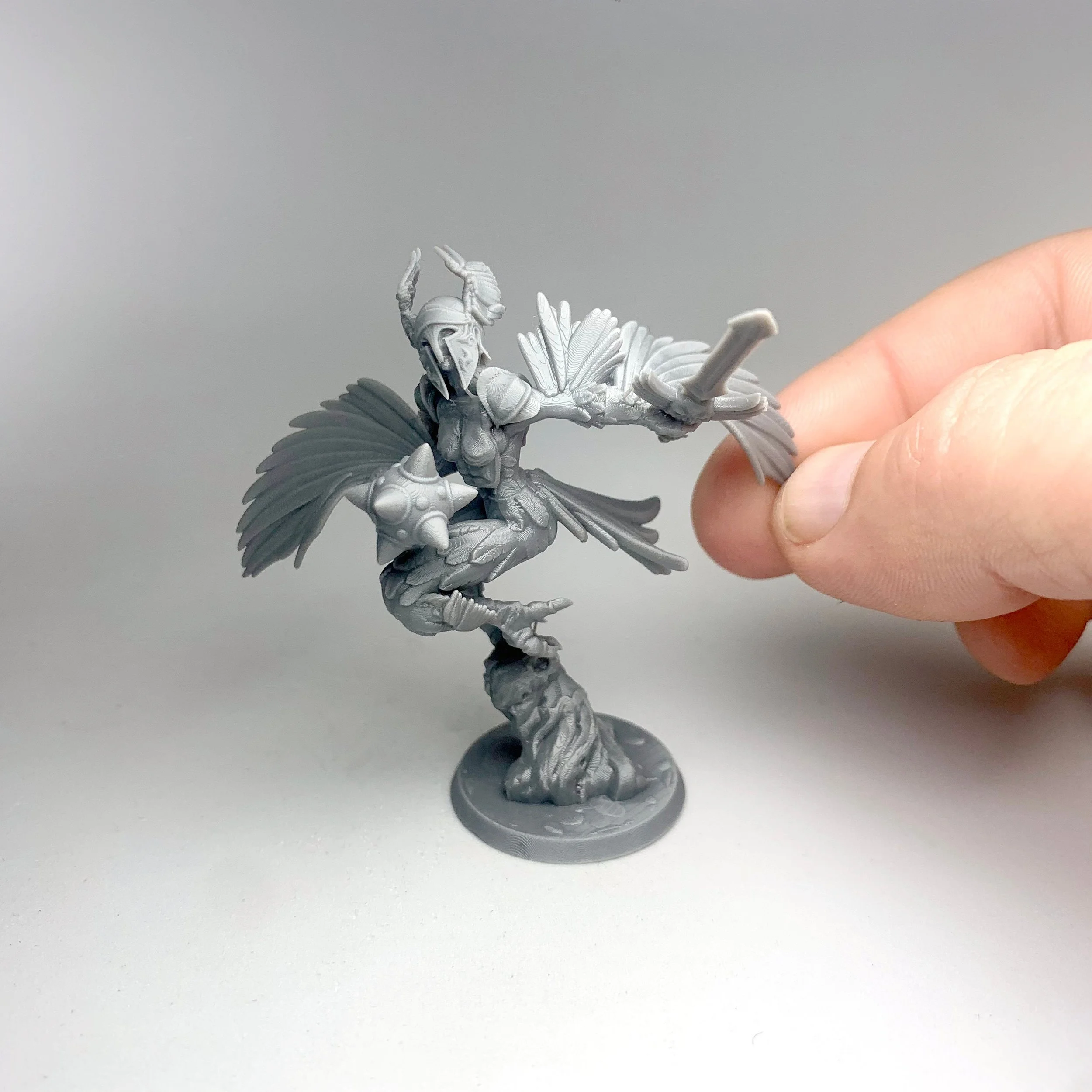 Modular RPG - Swapmini Harpy - Lyvielle - Bundle modular miniature printed by Mythic Forge
