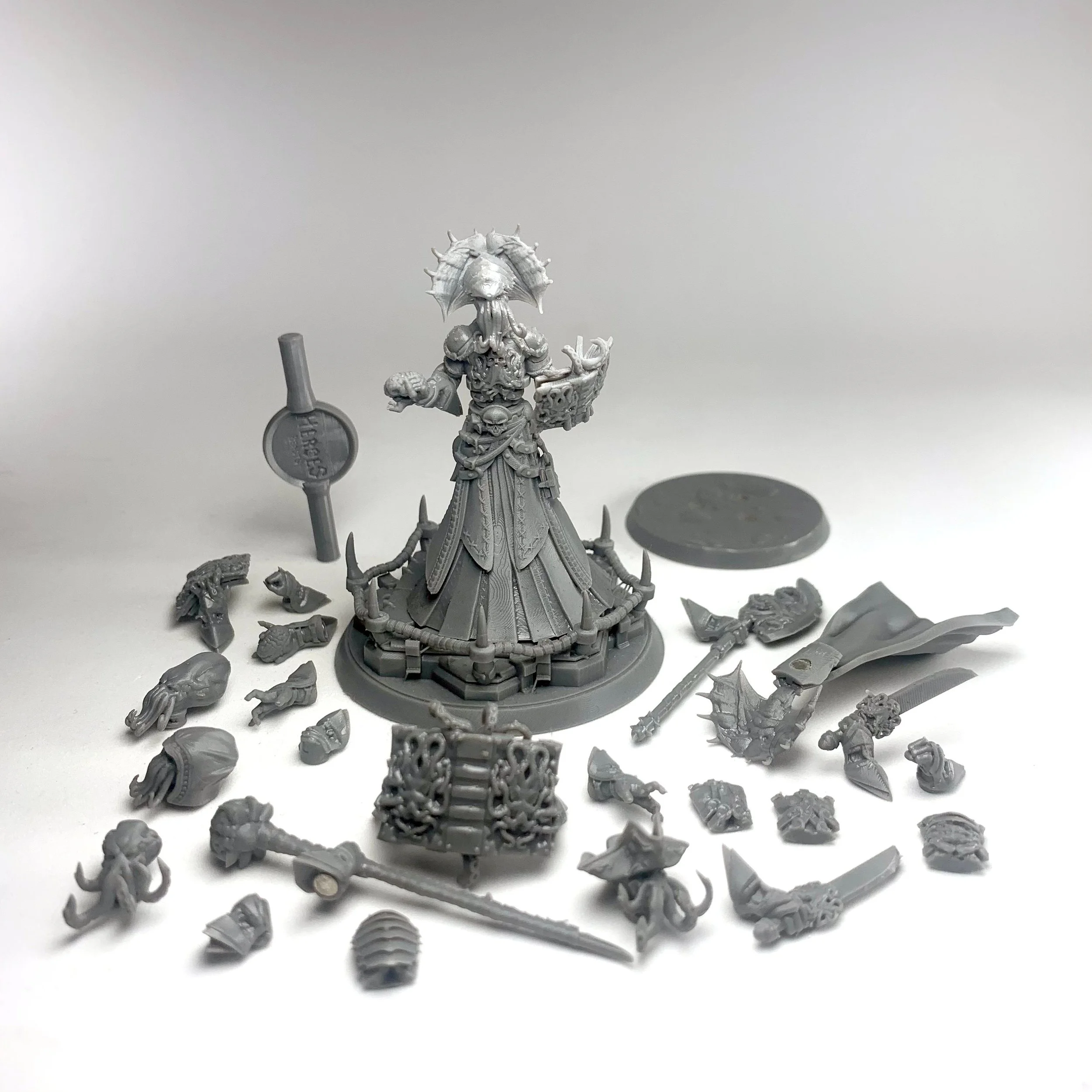 Modular RPG - Swapmini Mind Flayer - Vasdabor - Bundle modular miniature printed by Mythic Forge