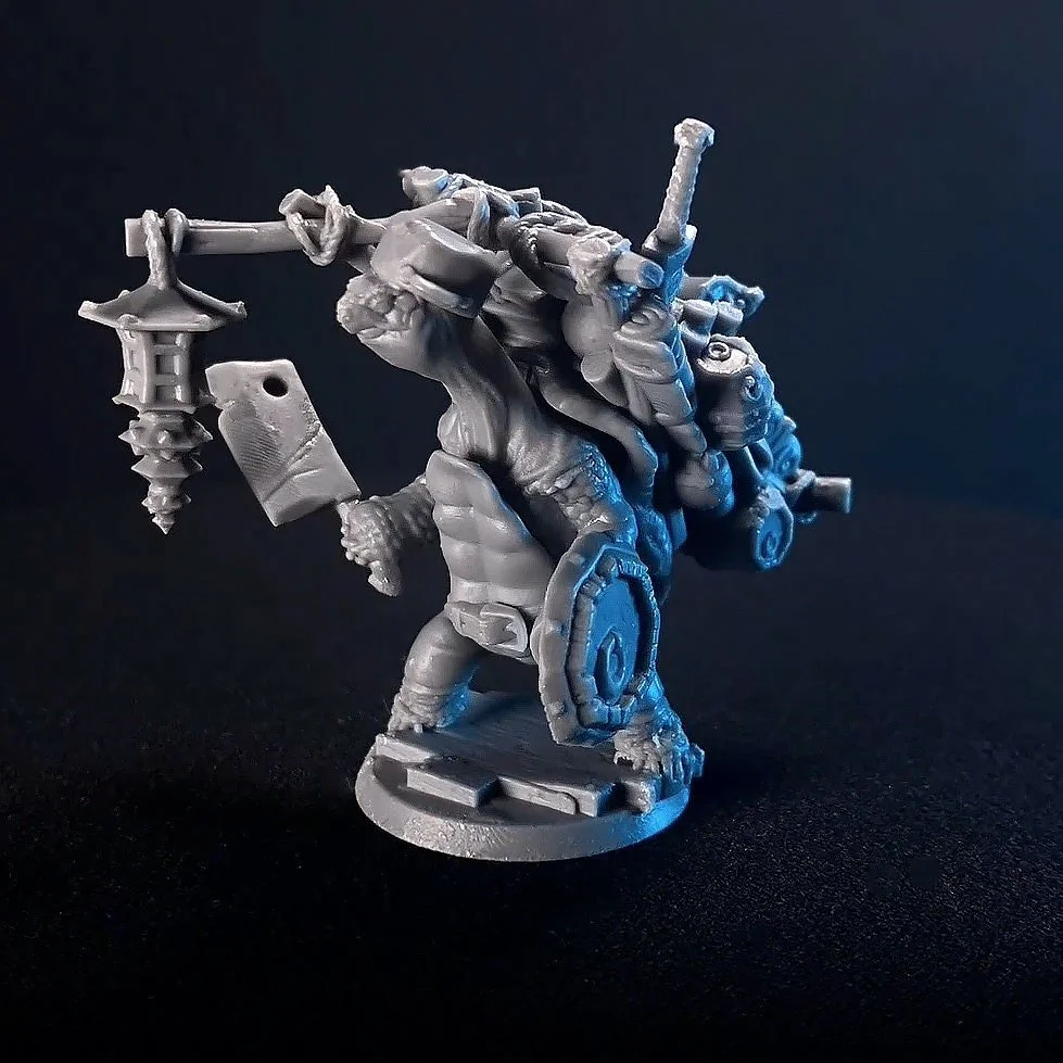 Modular RPG - Swapmini Tortle Merchant - Gurdleg - Bundle modular miniature printed by Mythic Forge