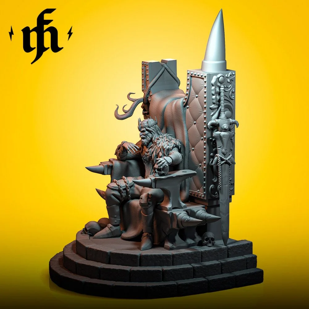 The Golden Father printed by Mythic Forge
