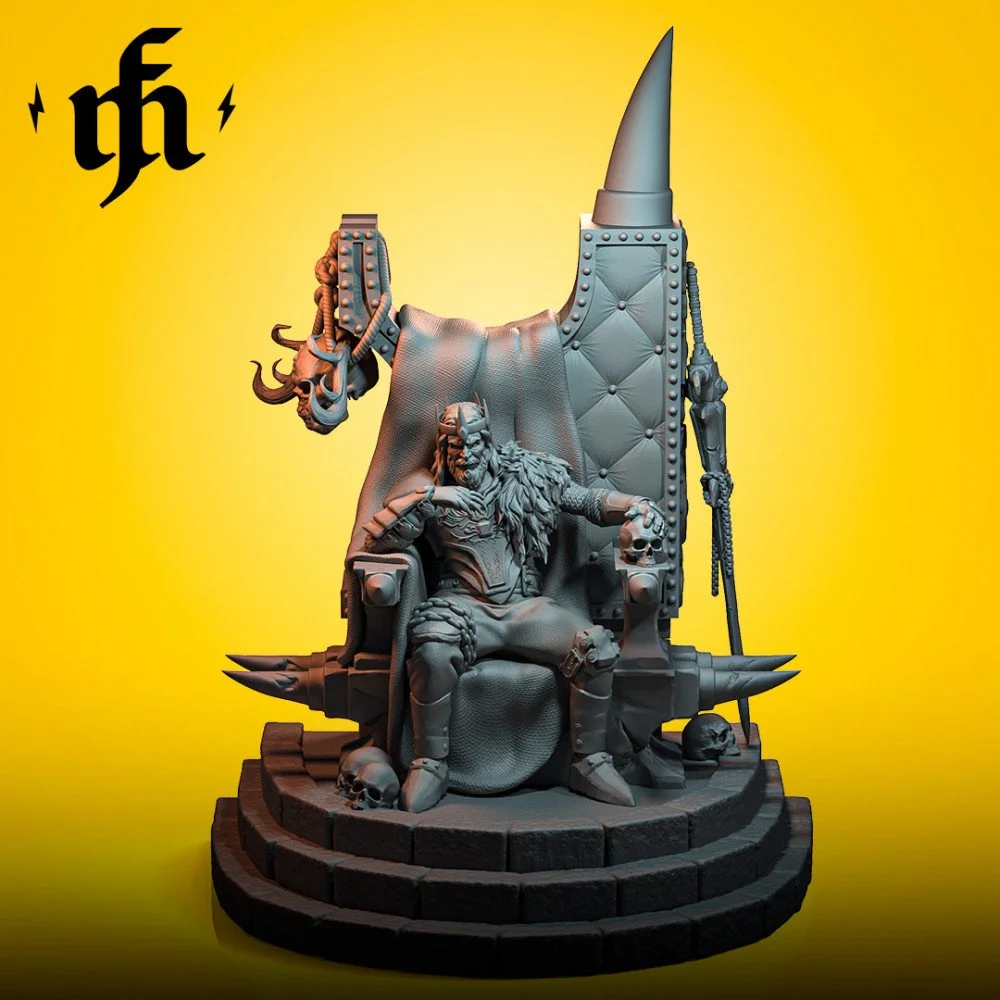 The Golden Father printed by Mythic Forge