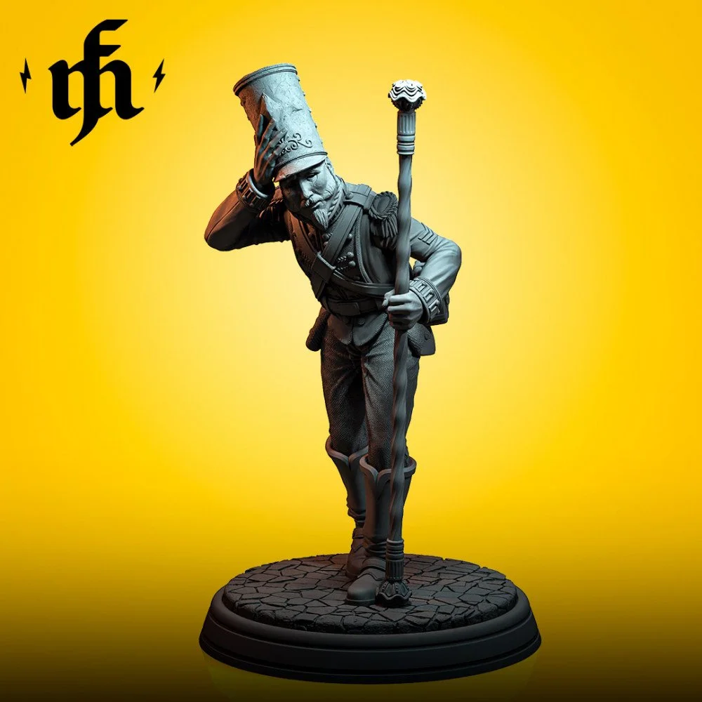 Geoff Nutcracker printed by Mythic Forge