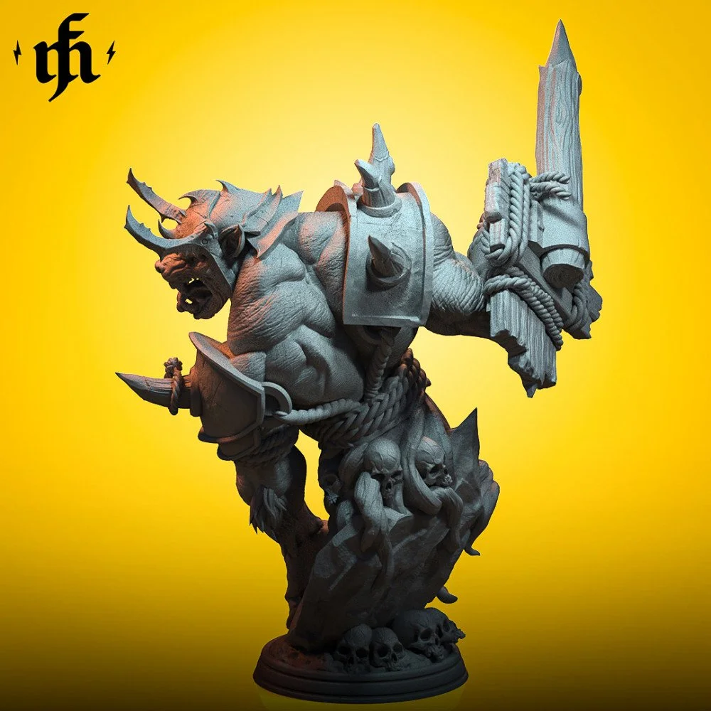Grimjaw Ravager (Bust) printed by Mythic Forge