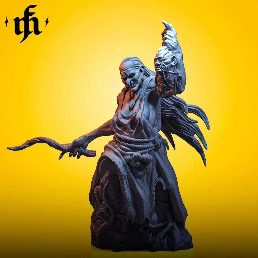 Grimnora - Bust printed by Mythic Forge