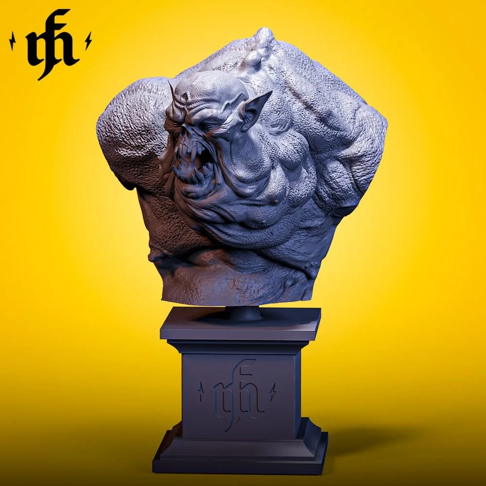 Varkolac - Bust printed by Mythic Forge