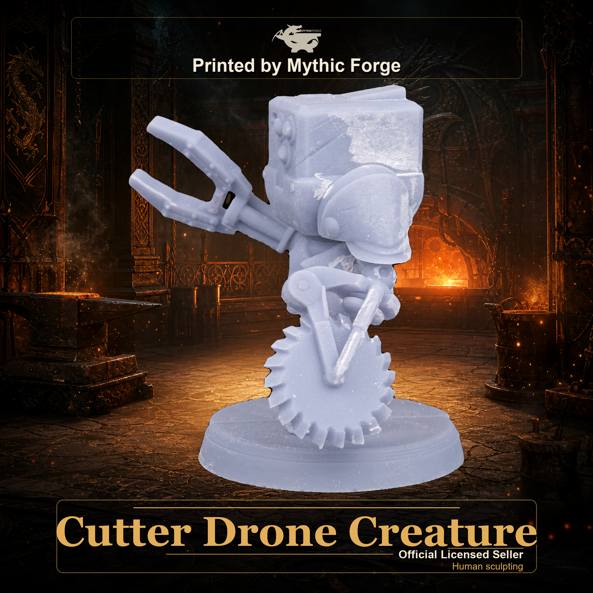 Cutter Drone Creature printed by Mythic Forge