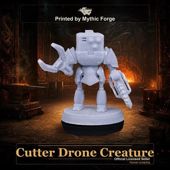 Cutter Drone Creature printed by Mythic Forge