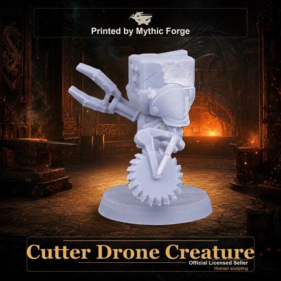 Cutter Drone Creature printed by Mythic Forge