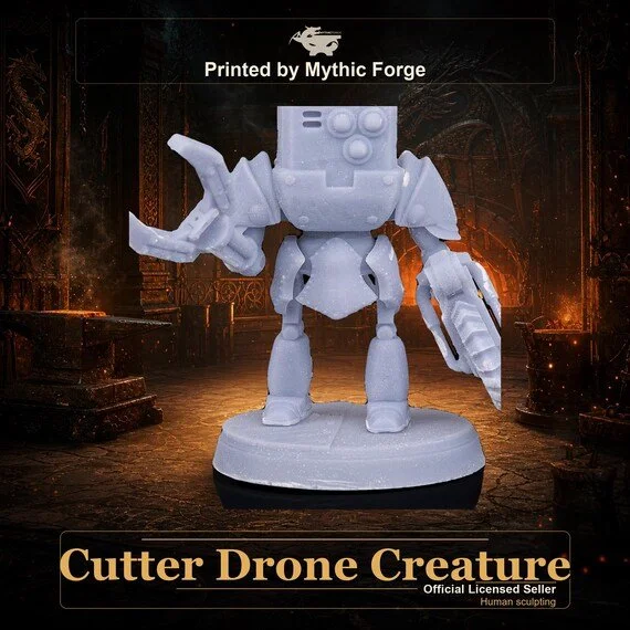 Cutter Drone Creature printed by Mythic Forge