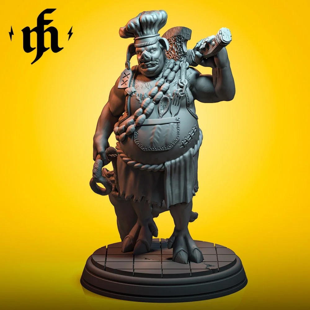 Arlo, The Butcher printed by Mythic Forge
