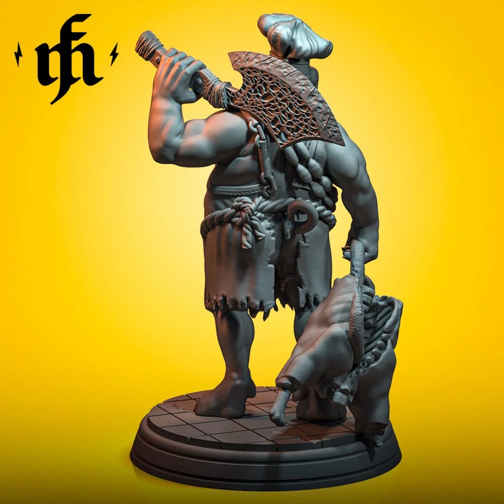 Arlo, The Butcher printed by Mythic Forge