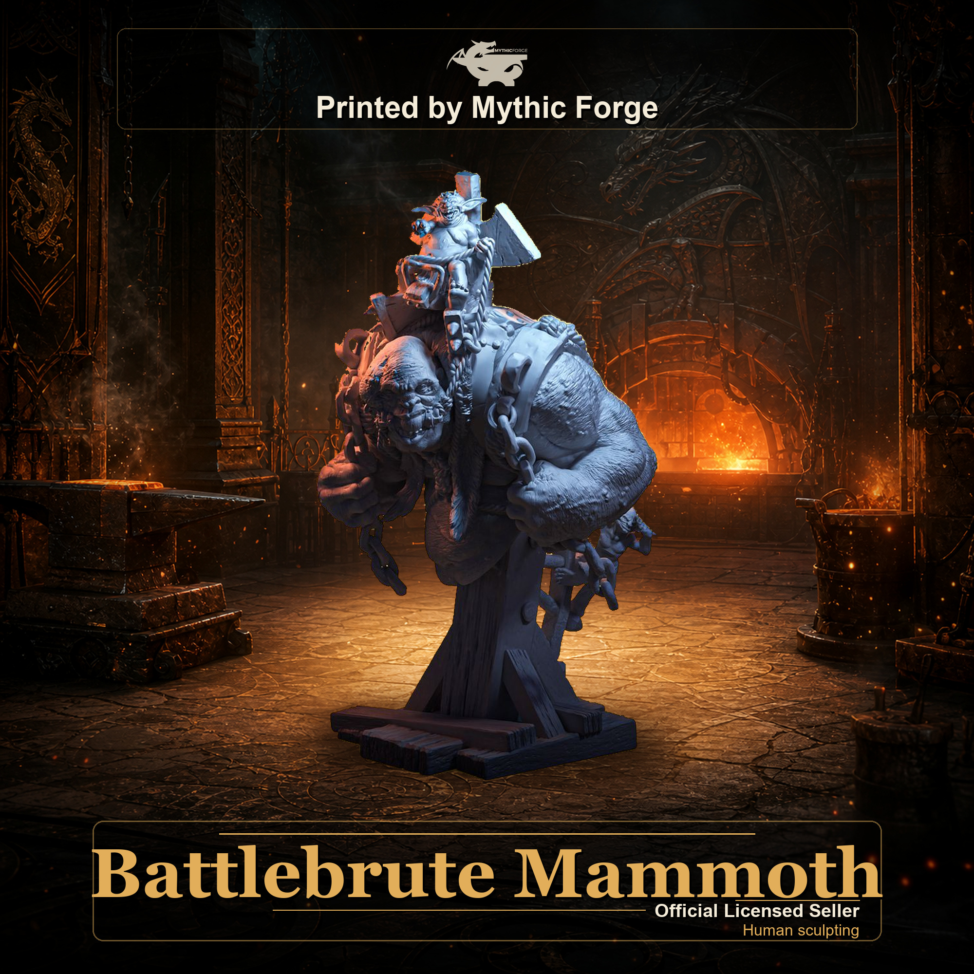 Battlebrute Mammoth - Bust