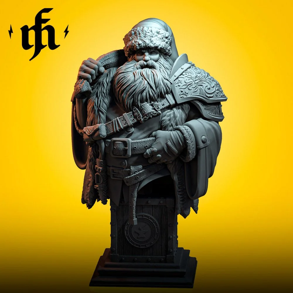 Big Daddy (Bust) printed by Mythic Forge