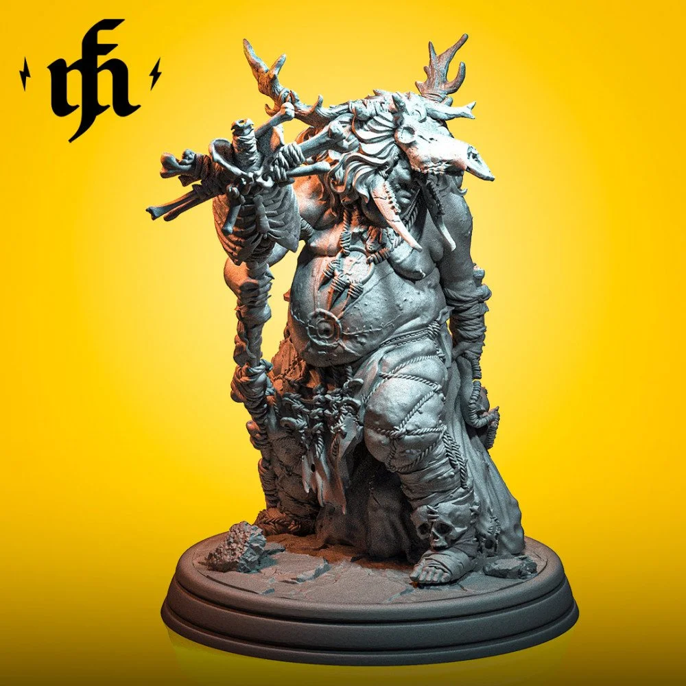 Bloodroot Hexbane printed by Mythic Forge