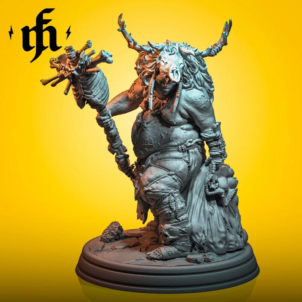 Bloodroot Hexbane printed by Mythic Forge
