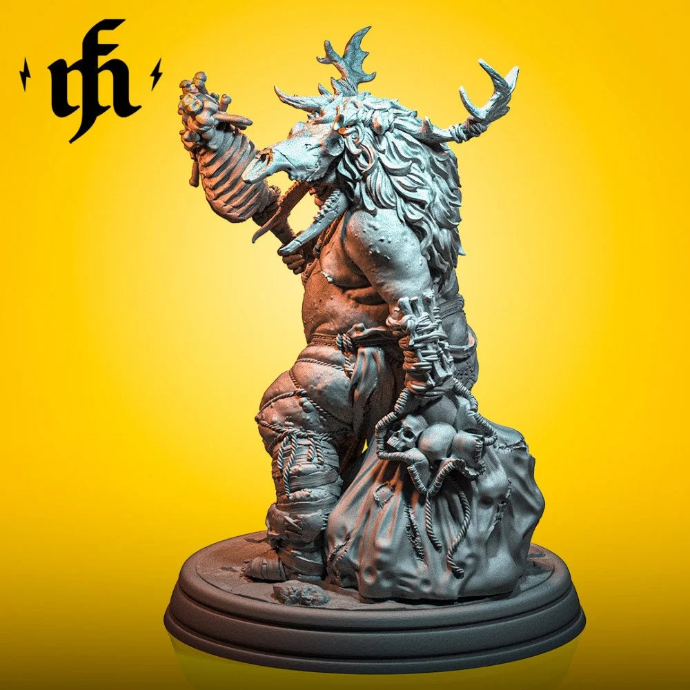 Bloodroot Hexbane printed by Mythic Forge