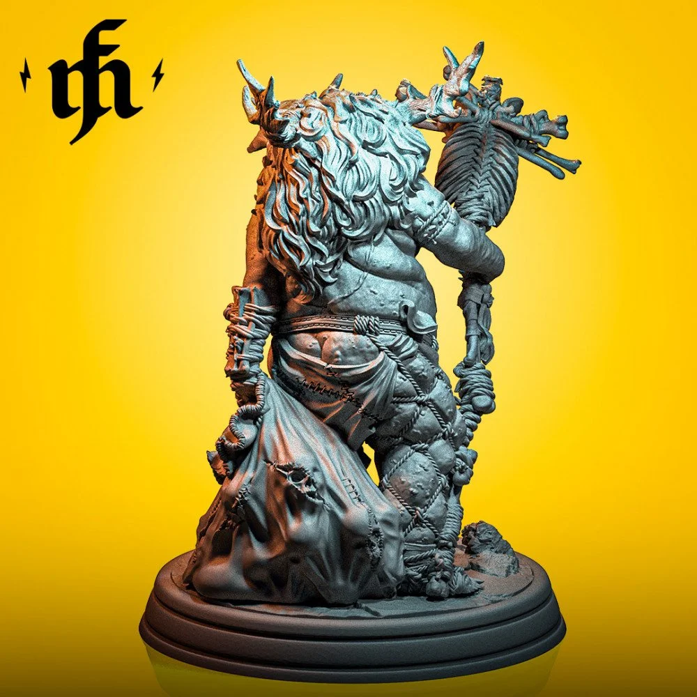 Bloodroot Hexbane printed by Mythic Forge