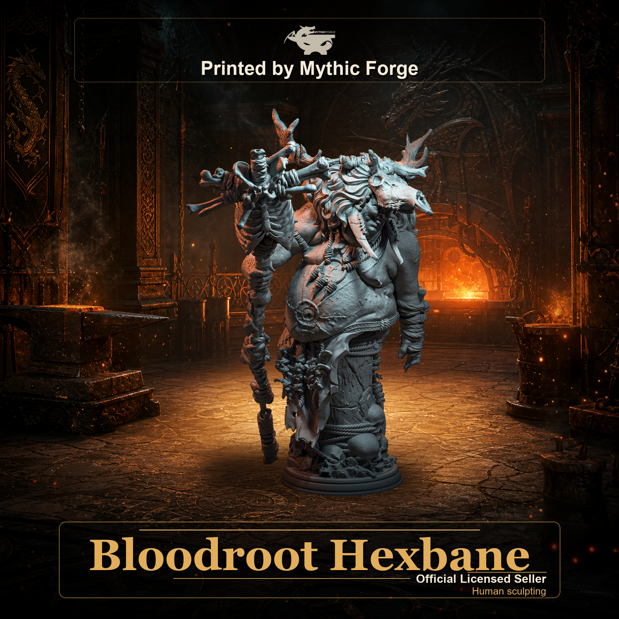 Bloodroot Hexbane - Bust